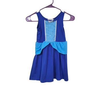 Lilytots Kidswear Cinderella Dress SZ 5/6 (120) Blue Sleeveless